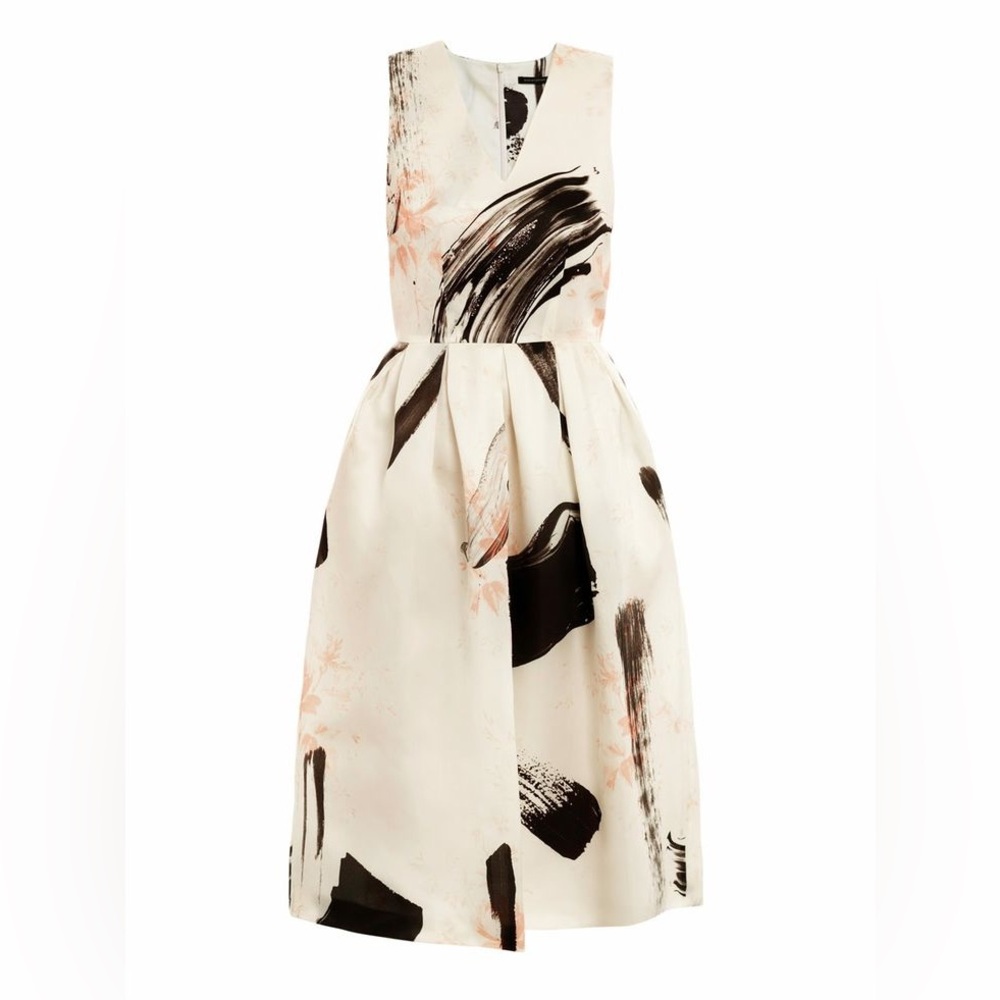 Christopher Kane White Silk Dress